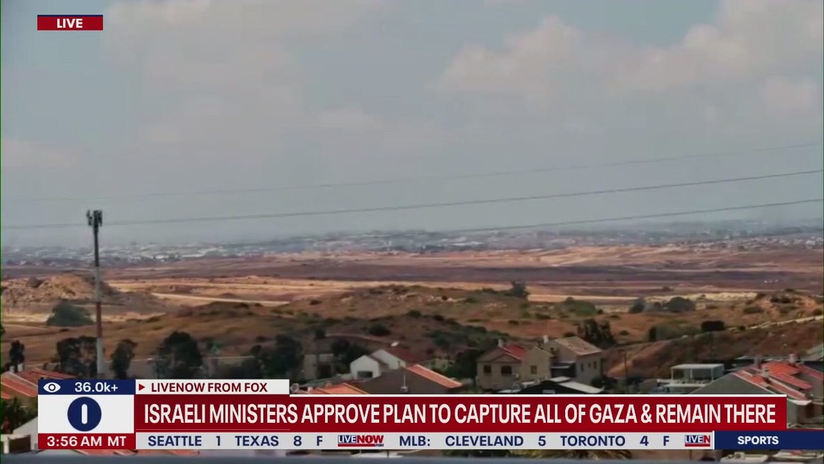 Israelis approve plan to capture all of Gaza